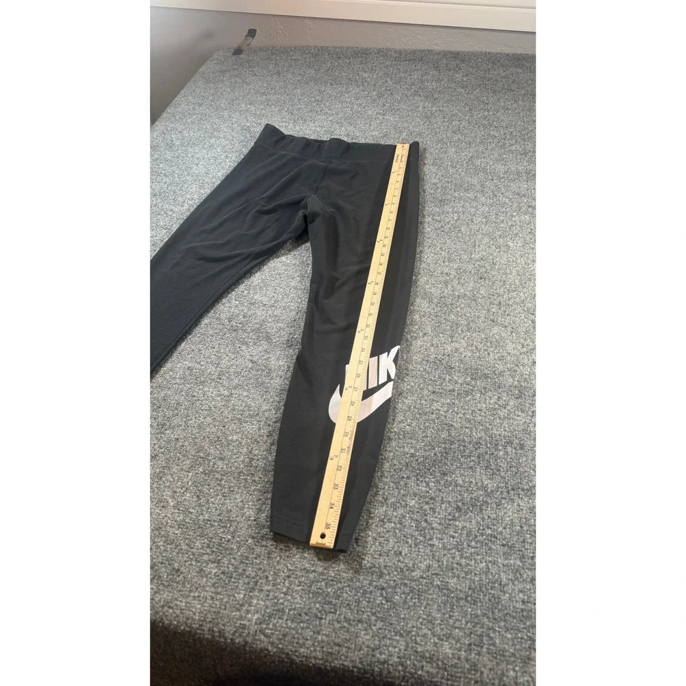 Nike Sportswear Women Black Futura Logo Leggings Size XL Activewear